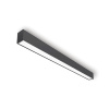 Светильник подвесной LINETA-40/SUR/65K/BLC/40W/4500LM/52x82x1200mm